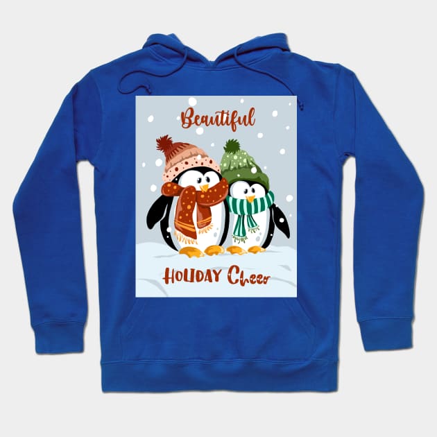 Beautiful Holiday Cheer Hoodie by Athikan